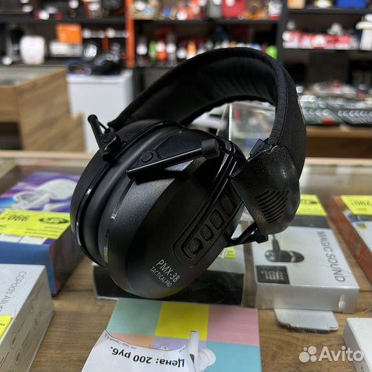 Стрелковые наушники pmx Tactical pro pmx38