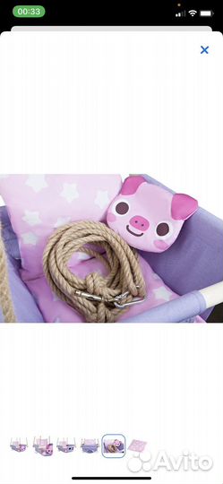 Качели детские новые