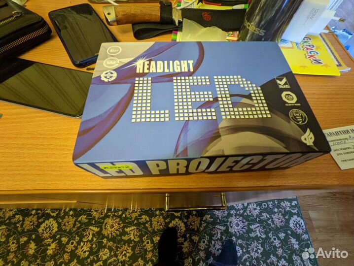 H4 led mini линзы