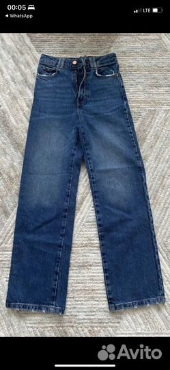 Джинсы zara 32размер