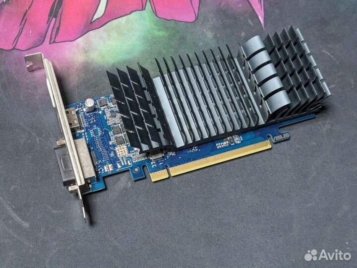 Видеокарта asus GT 1030 2GB Silent