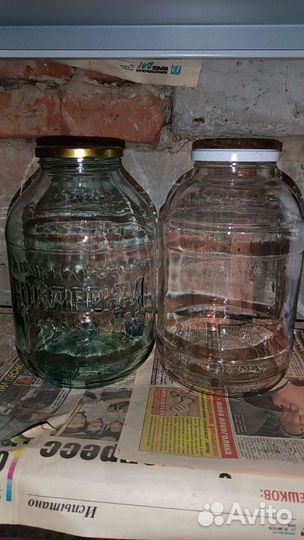Банки стеклянные