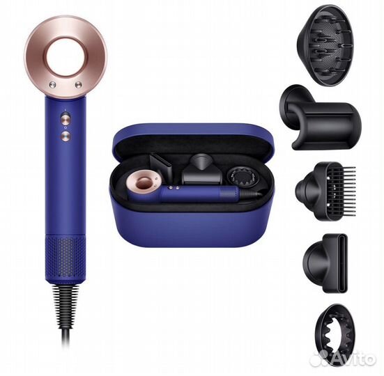 Фен Dyson Supersonic Vinca blue/Rosé