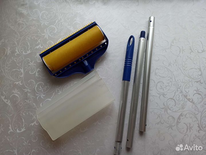 Многоразовый липкий валик щётка для уборки