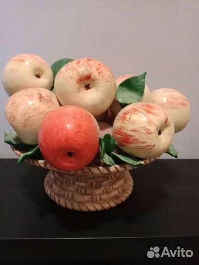 Яблоки керамические