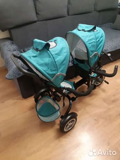 Велосипед для двойни