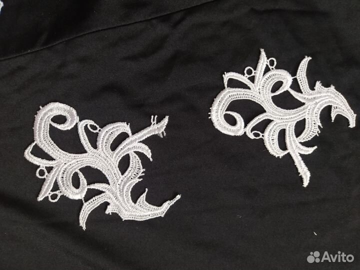 Лейсы для танцевального костюма.аппликация