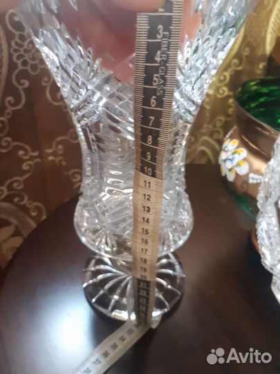 Ваза хрустальная СССР