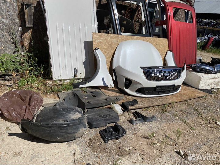 Kia Sorento Prime UM Ноускат Передняя часть авто