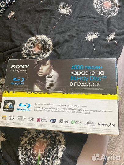 Blu-ray dvd проигрыватель Sony с караоке