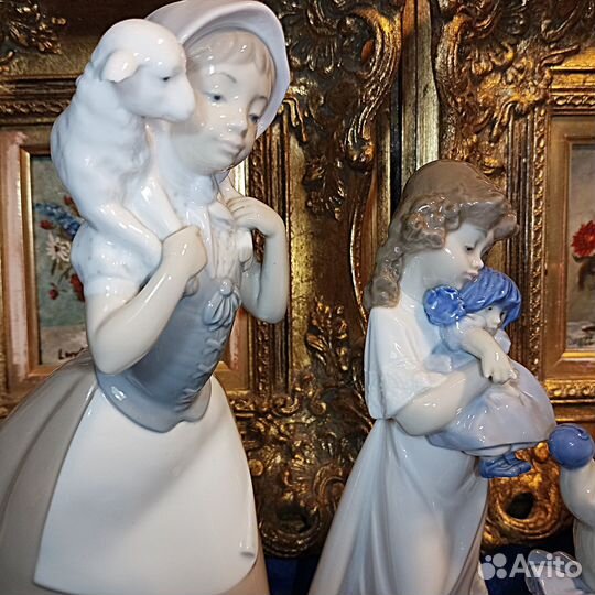 Nao by Lladro.Испания.Девочки.Статуэтки.Фарфор