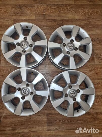 Литые диски r15 на nissan tiida