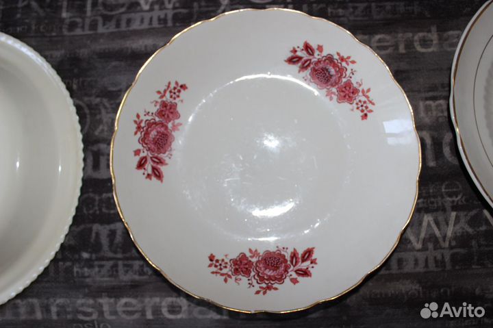Советский фарфор большие блюда