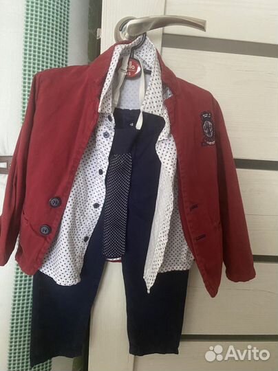 Костюм рубашка и брюки для мальчика 92