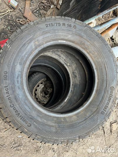 Continental ContiVanContact 100 215/75 R16