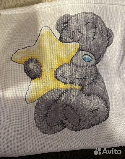 Остатки набора для вышивания