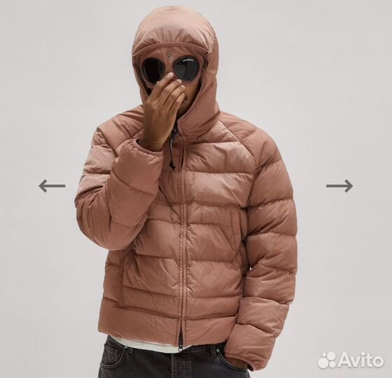 Cp company пуховик