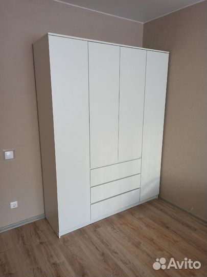 Шкаф 4-х створчатый Мори 1,6 м мш 1600.1 белый