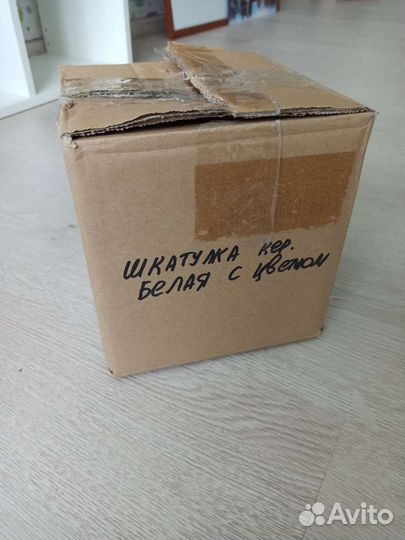 Шкатулка керамическая