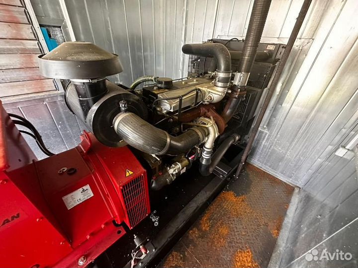 Дизельный генератор б/у Perkins 100 кВт контейнер