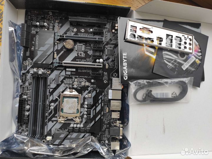 Материнская плата 1151 v2 с процессором