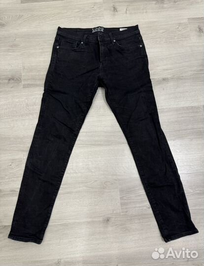 Джинсы черные Colins