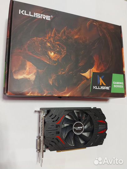 Видеокарта kllisre rx560 4gb