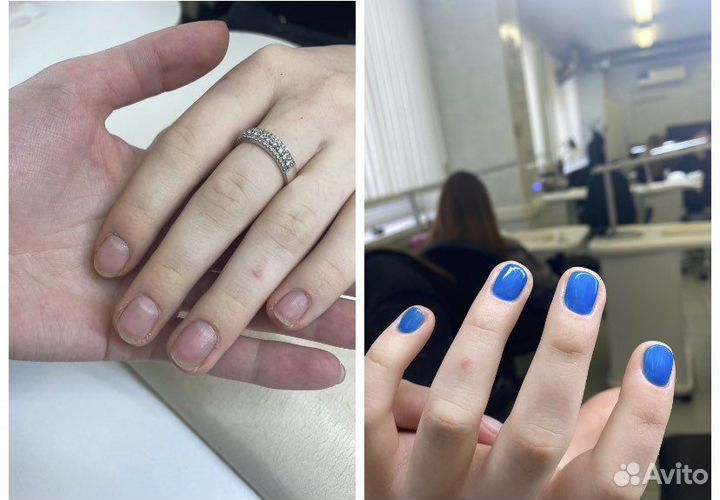 Маникюр с покрытием гель-лаком