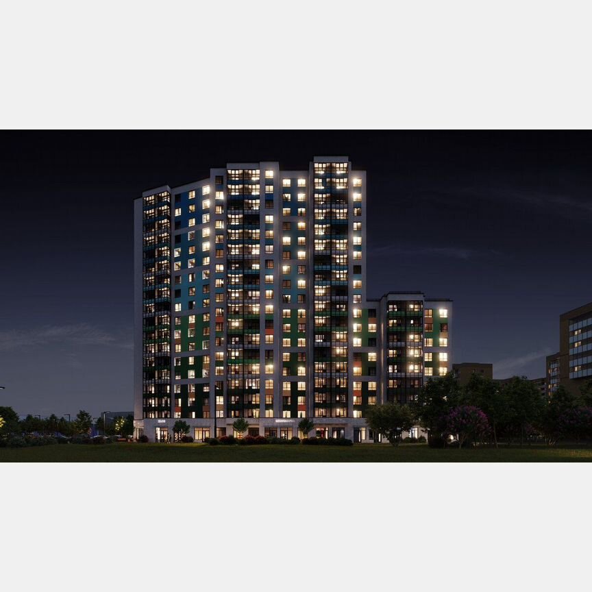 Квартира-студия, 22,7 м², 8/9 эт.