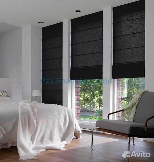 Римские шторы блэкаут