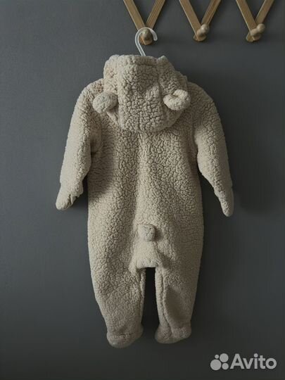 Комбинезон утепленный мишка h&m