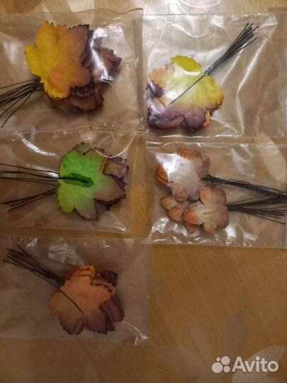 Кленовые листы для рукоделия