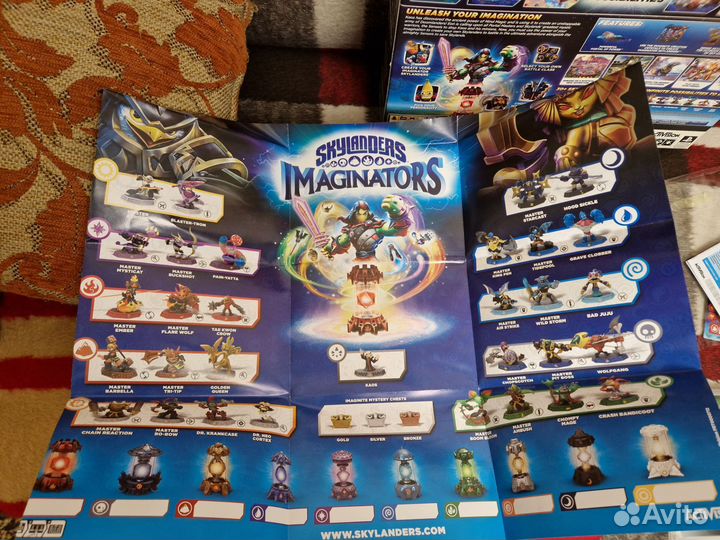 Плакат Skylanders Imaginators