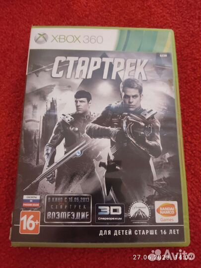 Игра для приставки xbox 360 Стартрек