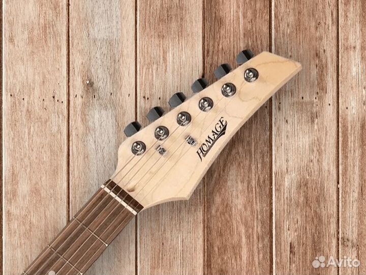 Электрогитара Homage HEG341 Superstrat HH Blue