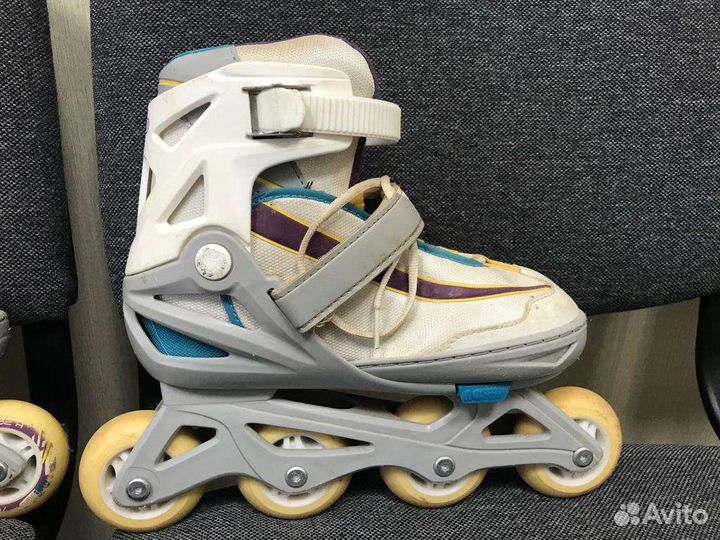 Ролики детские раздвижные размер 36- 41