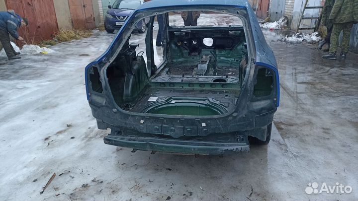 Задняя часть skoda octavia a5 лифтбек