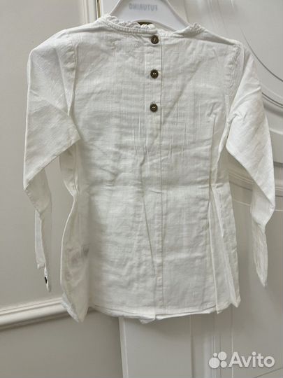 Рубашка для девочки H&M 110см