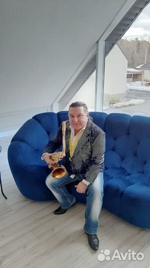 Саксофонист на Праздник Корпоратив Юбилей Поздравл