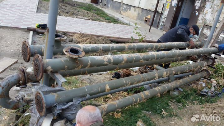 Теплообменник на трубу