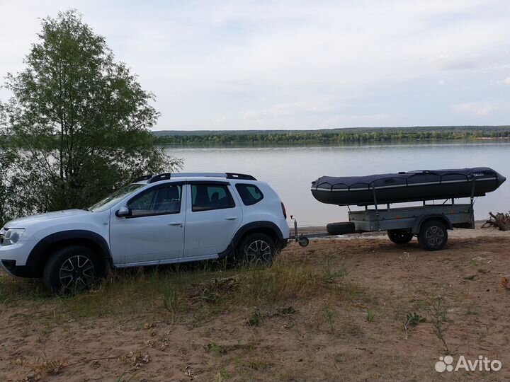 Лодка, мотор, прицеп