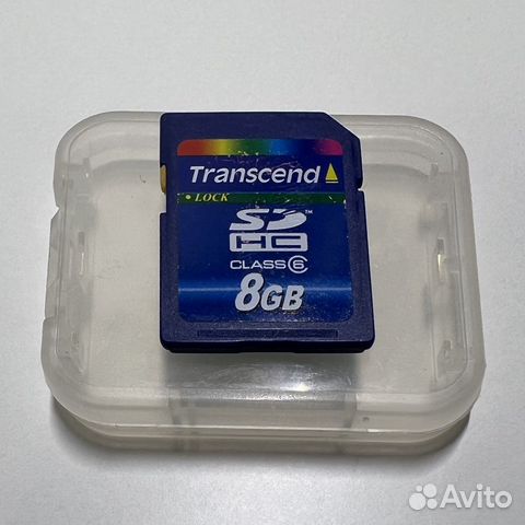 Карта памяти Transcend sdhc 8 гб Class 6