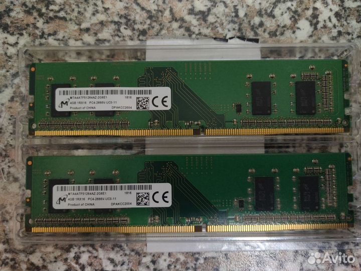 Micron DDR4 2x4GB (8GB) 2666MHz