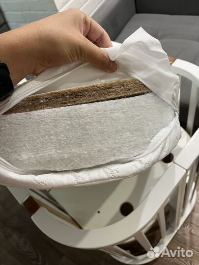 Матрас детский 85*60 с закругленными краями