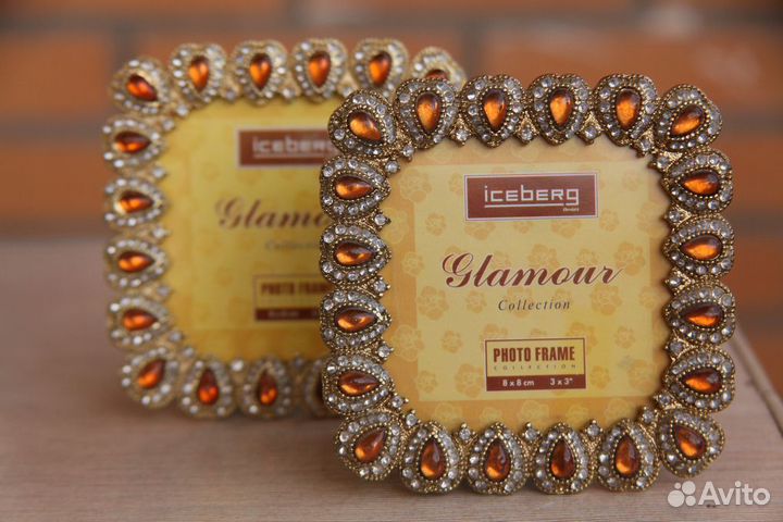 Фоторамки iceberg металл + стекло
