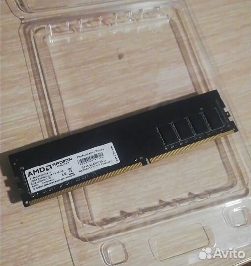 Оперативная память amd ddr4 8gb 2400