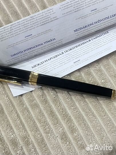 Перьевая ручка waterman оригинал