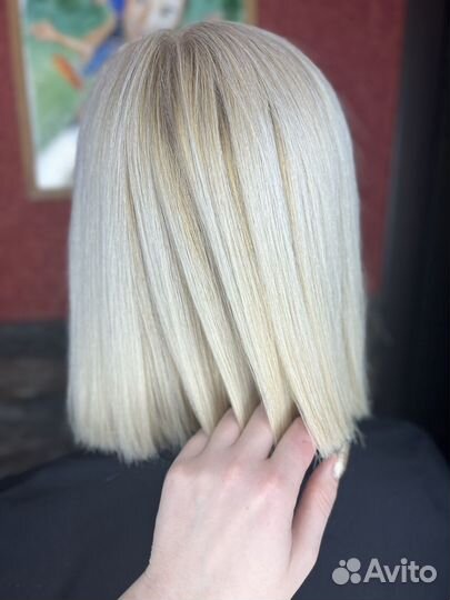 Кератин ботокс окрашивание