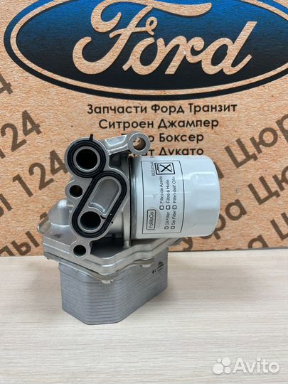 Теплообменник (масляный охладитель) Пежо Боксер