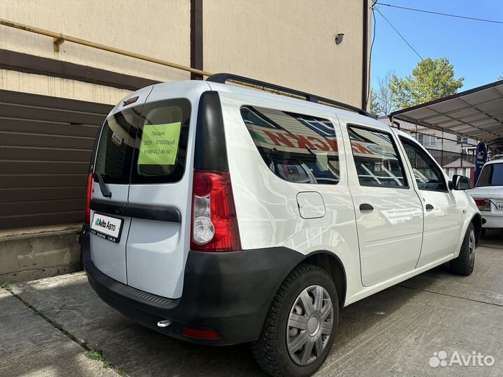 LADA Largus 1.6 МТ, 2019, 190 000 км